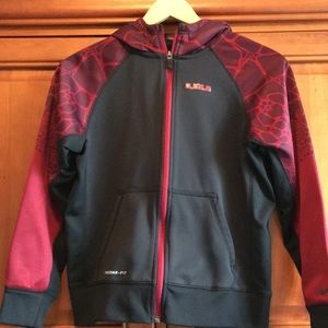 Nike full zip hoodie size L